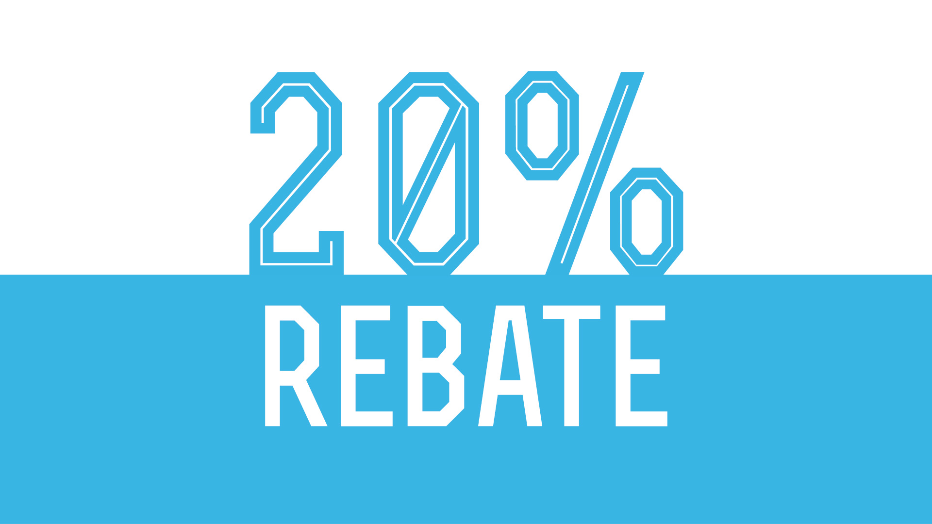 20% Rebate
