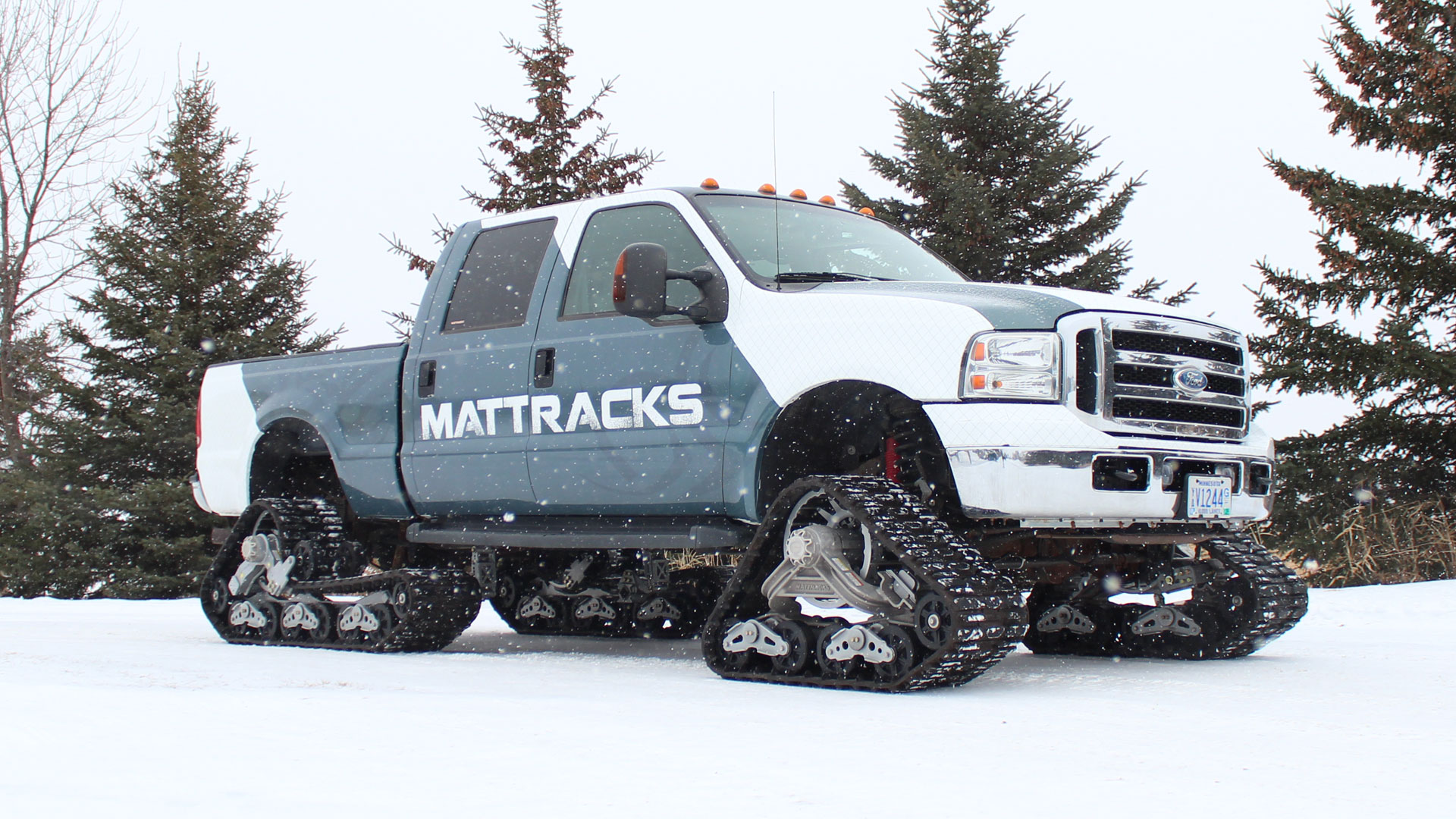 150 Tracks on a Ford F-350