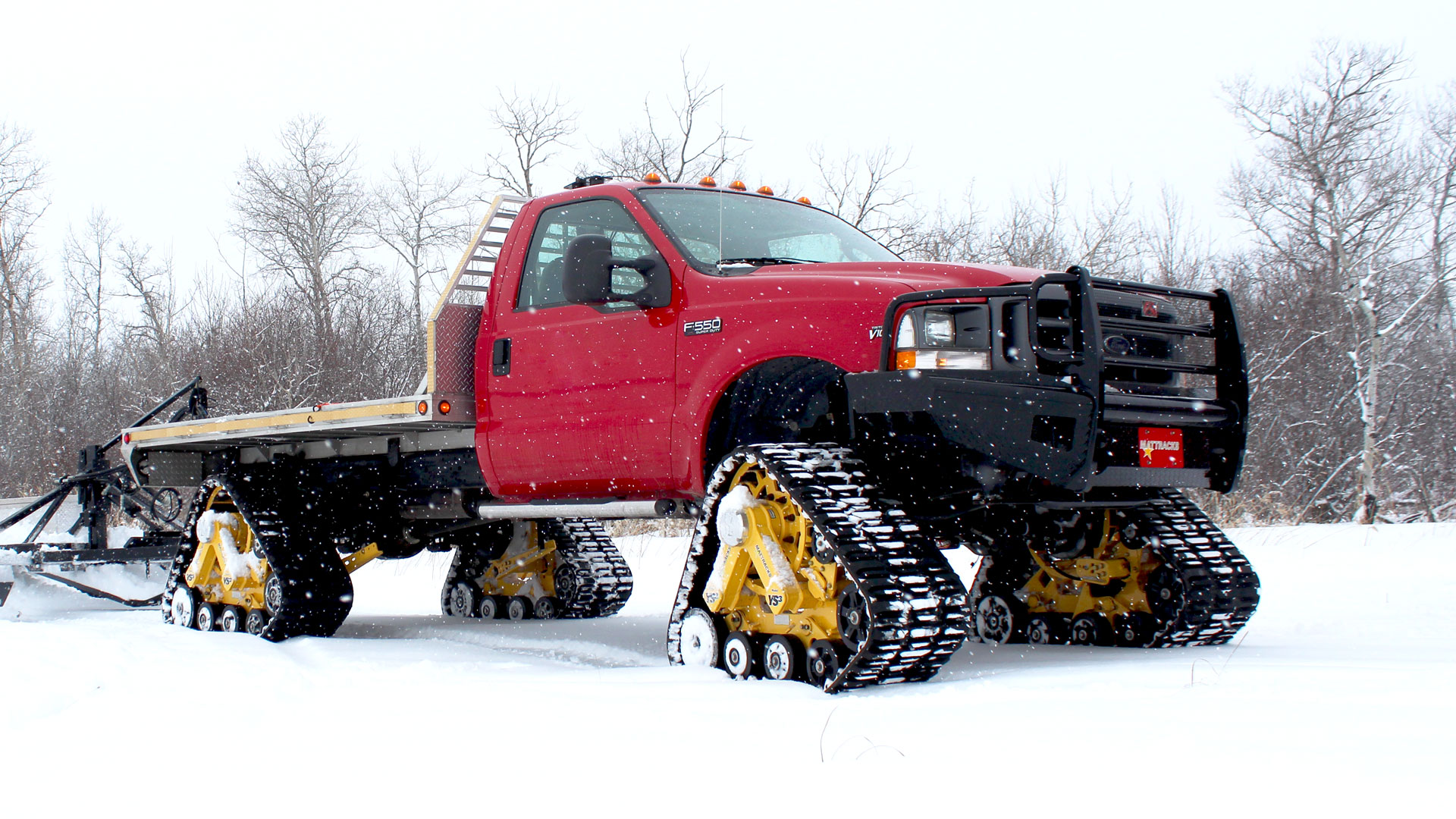 175 Tracks on a Ford F-550