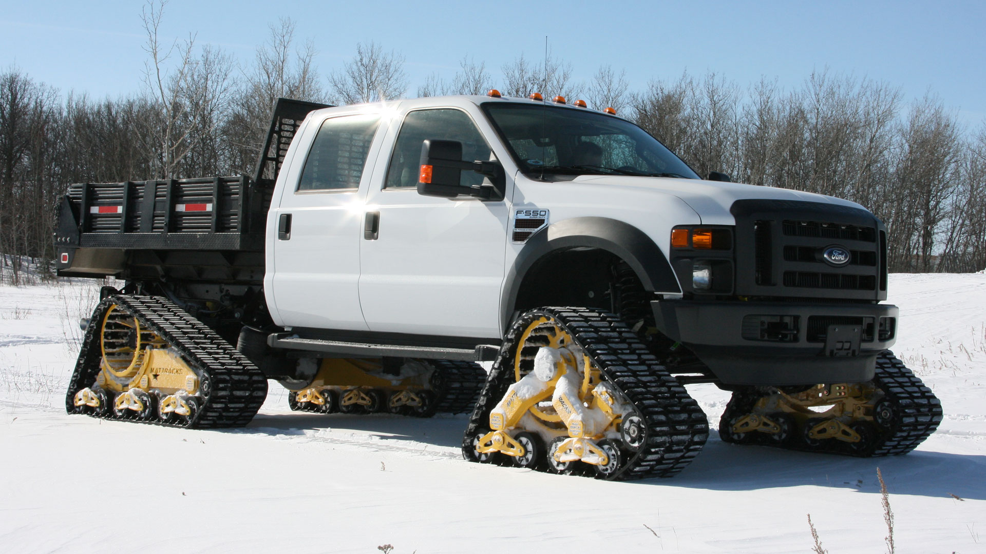 200 Tracks on a Ford F-550